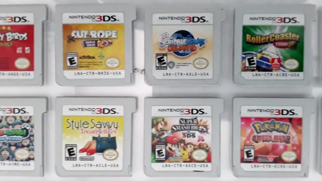 Authentic Nintendo 3DS Games - Etsy
